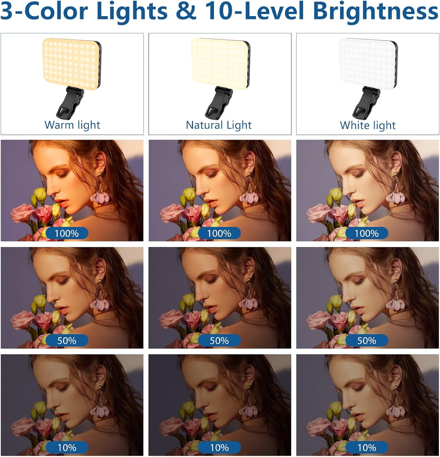 Clip on Selfie Light