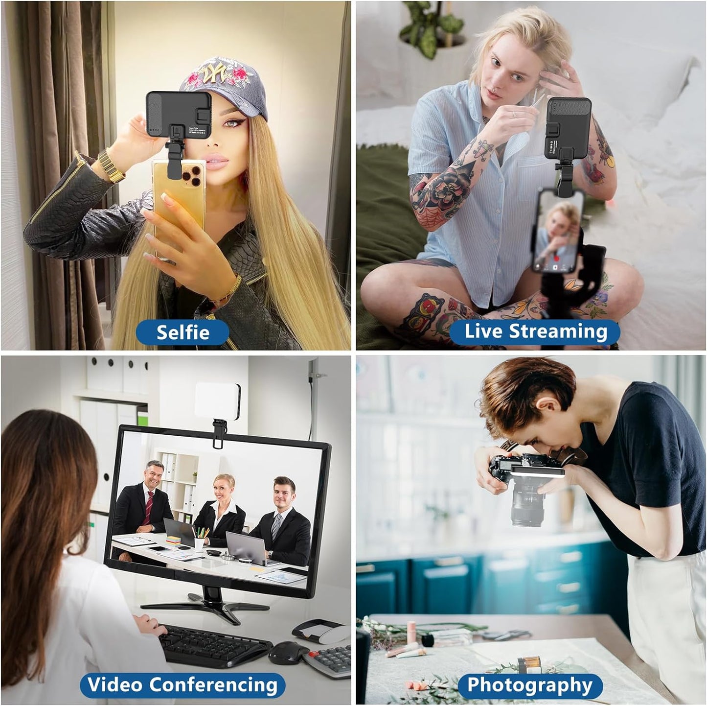 Clip on Selfie Light