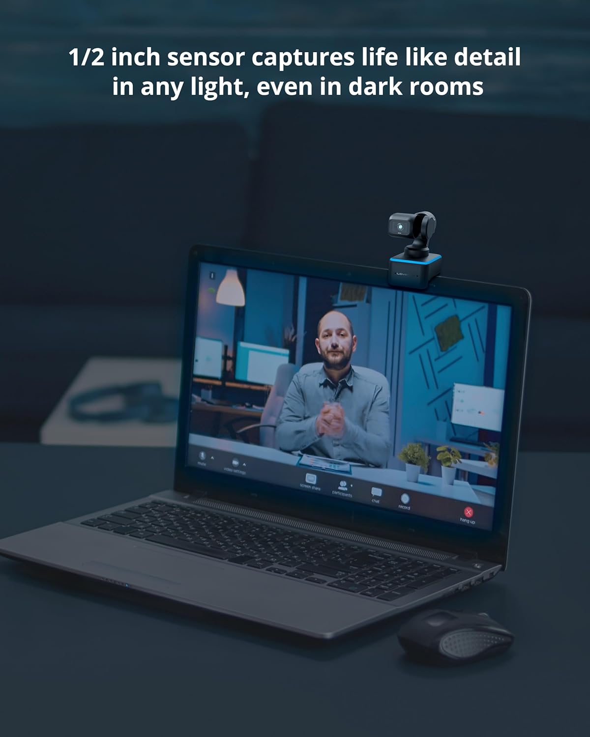 LOVENSE Webcam, Ultra HD 4K AI Webcam